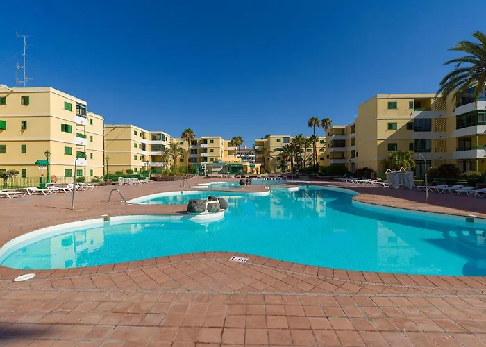 Apartamento Con Piscina En Maspalomas