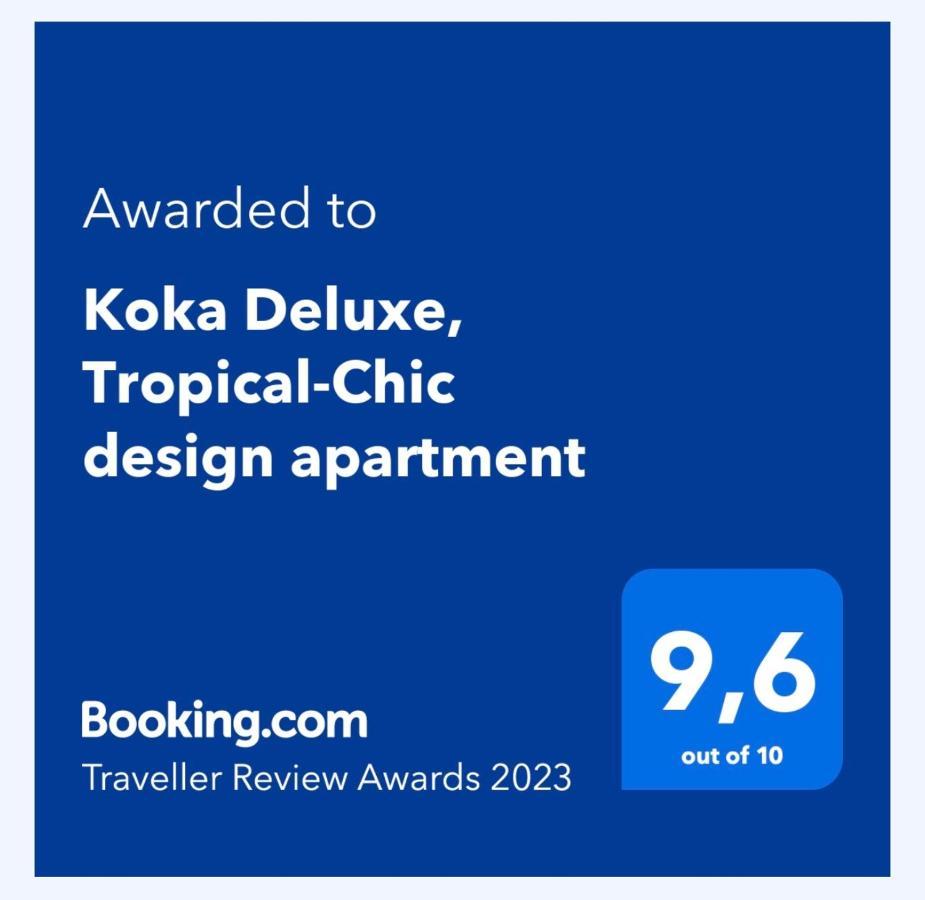 Koka Deluxe, Tropical-chic Design Apartment *