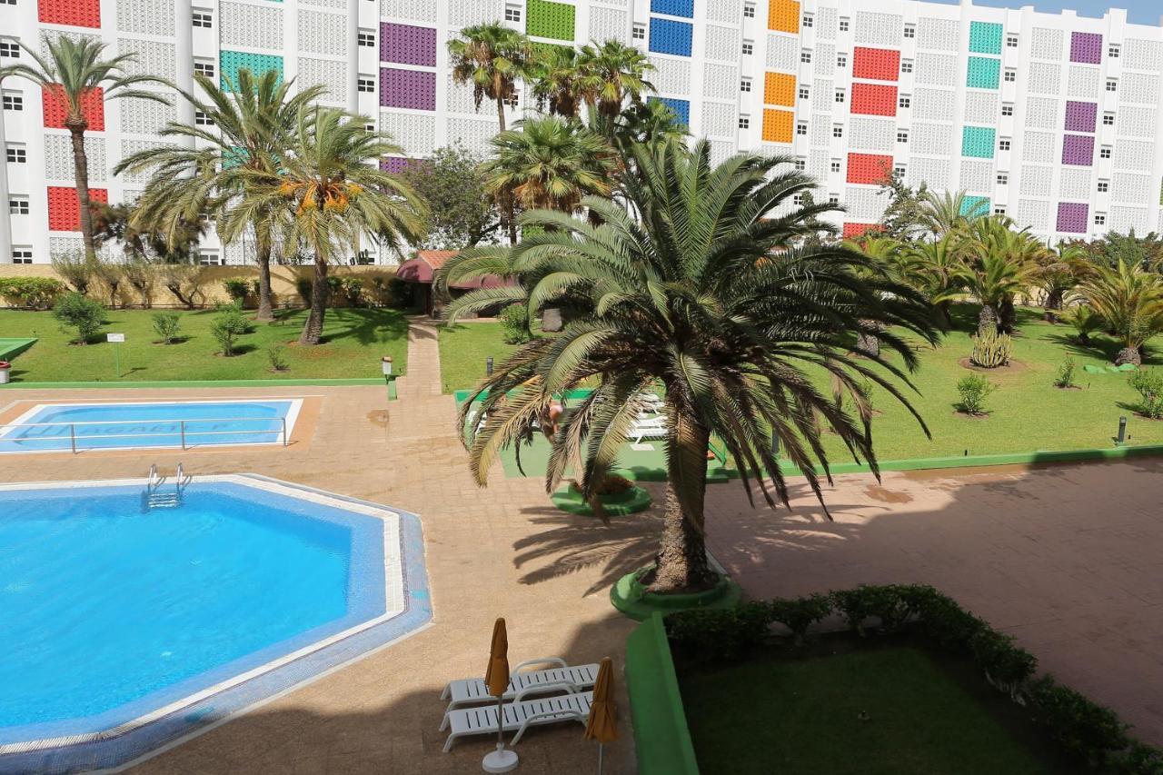 Appartement Agaete Parque: Vista Piscina Playa del Inglés