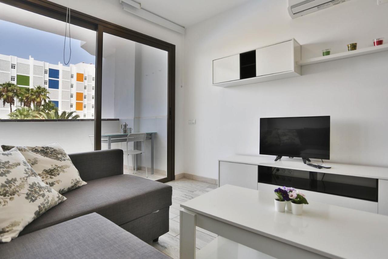 Appartement Agaete Parque: Vista Piscina Playa del Inglés