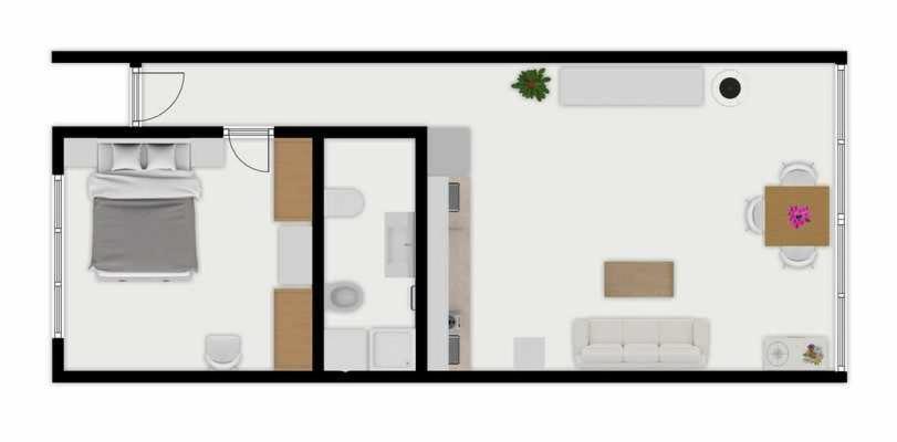 Con Piscina Y Aire Acondicionado Apartment