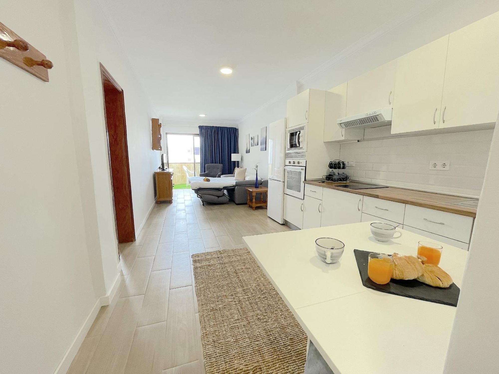 Huoneisto Exclusivo 1hab Con Piscina Y Dos Terrazas Cerca De La Playa