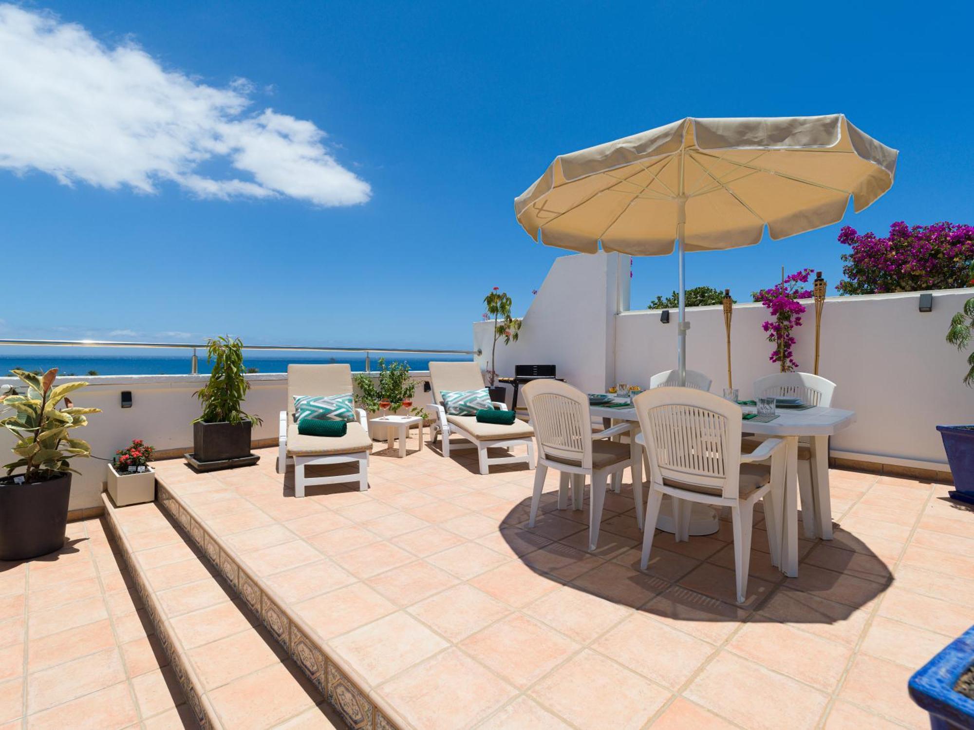 Casa Lex I Ocean & Sunrise Panorama I Steps From Dunes And I Private 50 Sqm Terrace I Pool *